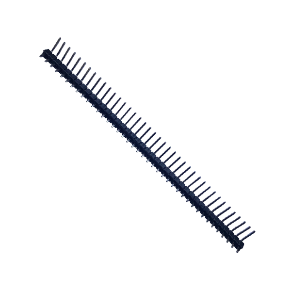 Header pin Mâle courbé